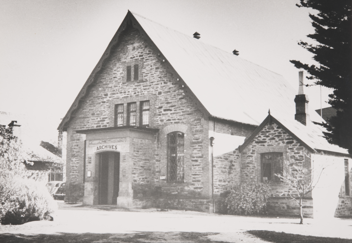 First archive building circa 1910